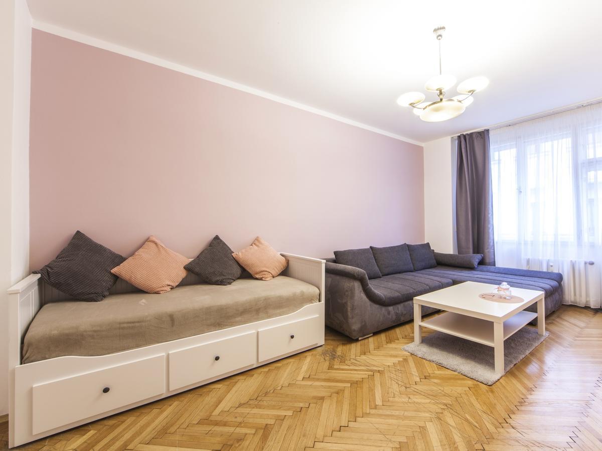 Modern Central Apartment Dlouhá Praga Esterno foto